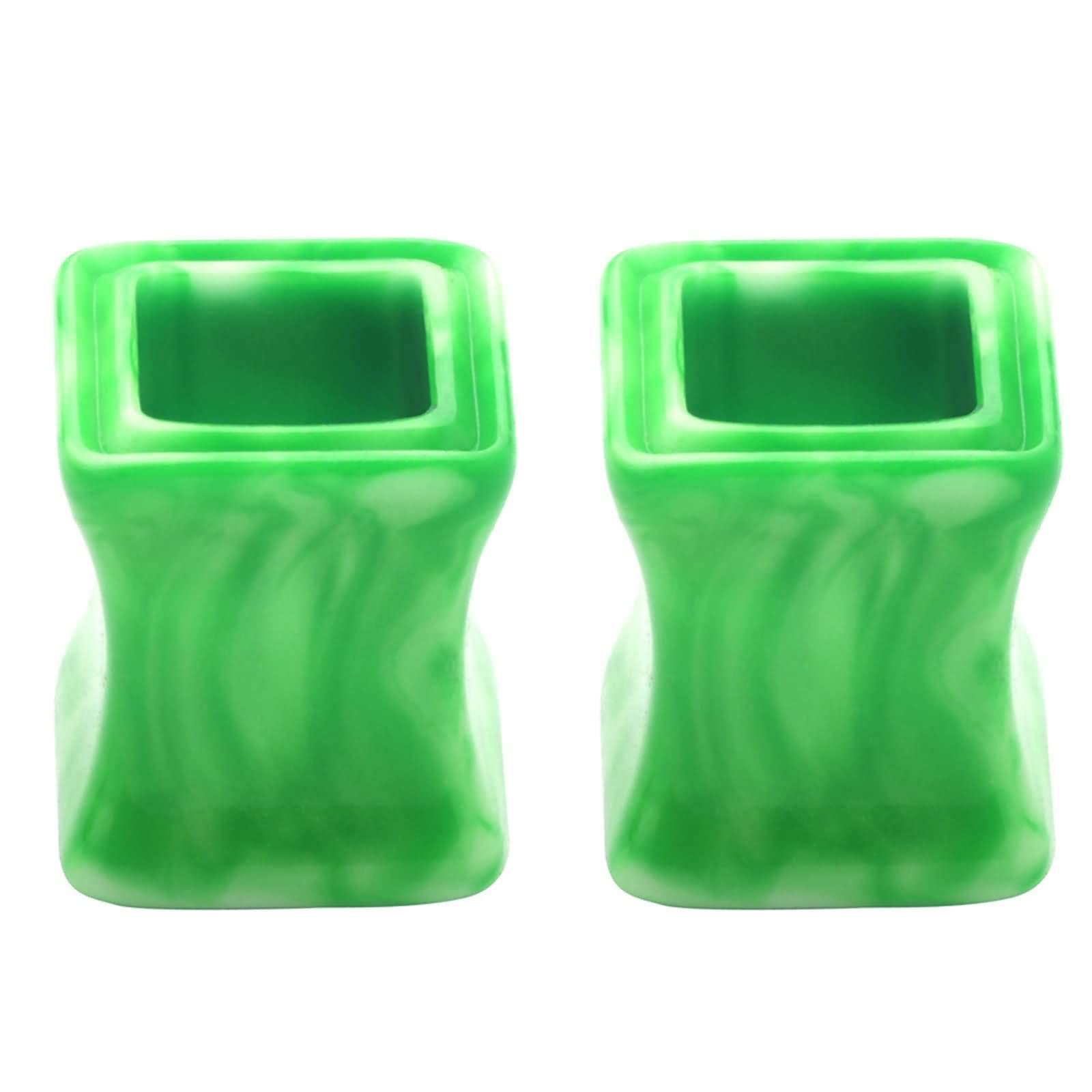 Daesar Ohr Plugs 5-12MM, Tunnel Piercing Acryl Quadrat Multicolor Ear Plugs Ohr Expander Set