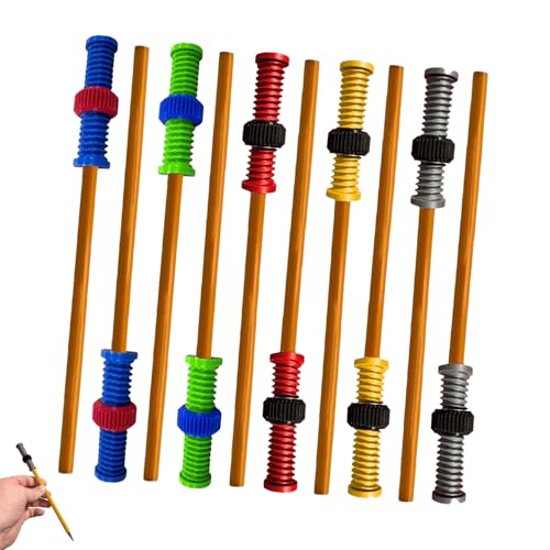 Lápices de grafito Set 10 piezas con accesorio giratorio miniatura 1