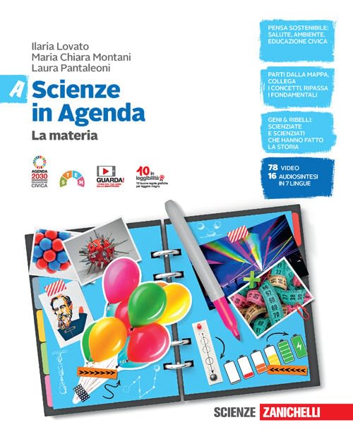 Scienze in Agenda. Per la Scuola media. Con e-book. Con espansione online. La materia-I viventi-Il corpo umano-La Terra (Vol. A-B-C-D)