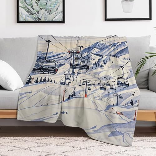 Couverture en micro polaire idéale pour climatisation sur canapé - 2
