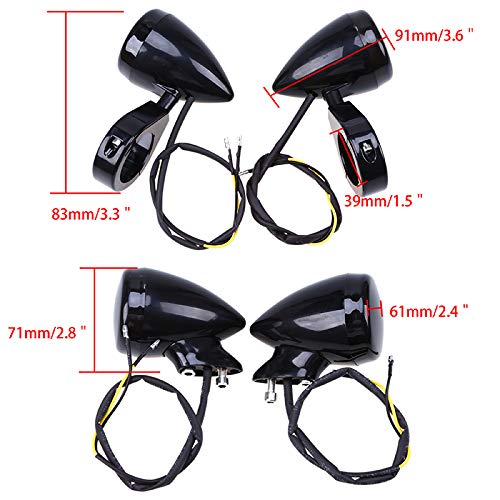 Clignotants moto instables ? Découvrez le support serrage universel fixe - 3
