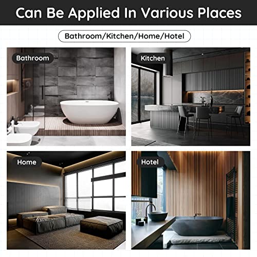 Image of Segbeauty 84 Pack Self-Adhesive Waterproof Labels, Removable Soap Dispenser Bottles Stickers for Bathroom, Kitchen, Laundry & DIY Cleaning, Modern Farmhouse Home Decor