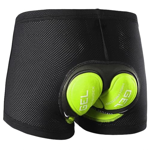Ulhnei Fahrradhose Herren Radunterhose 5D Gepolstert Kurz Radlerhose...