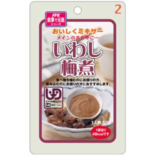 Amazon | おいしくミキサー いわし梅煮 50g×12個 | ホリカフーズ