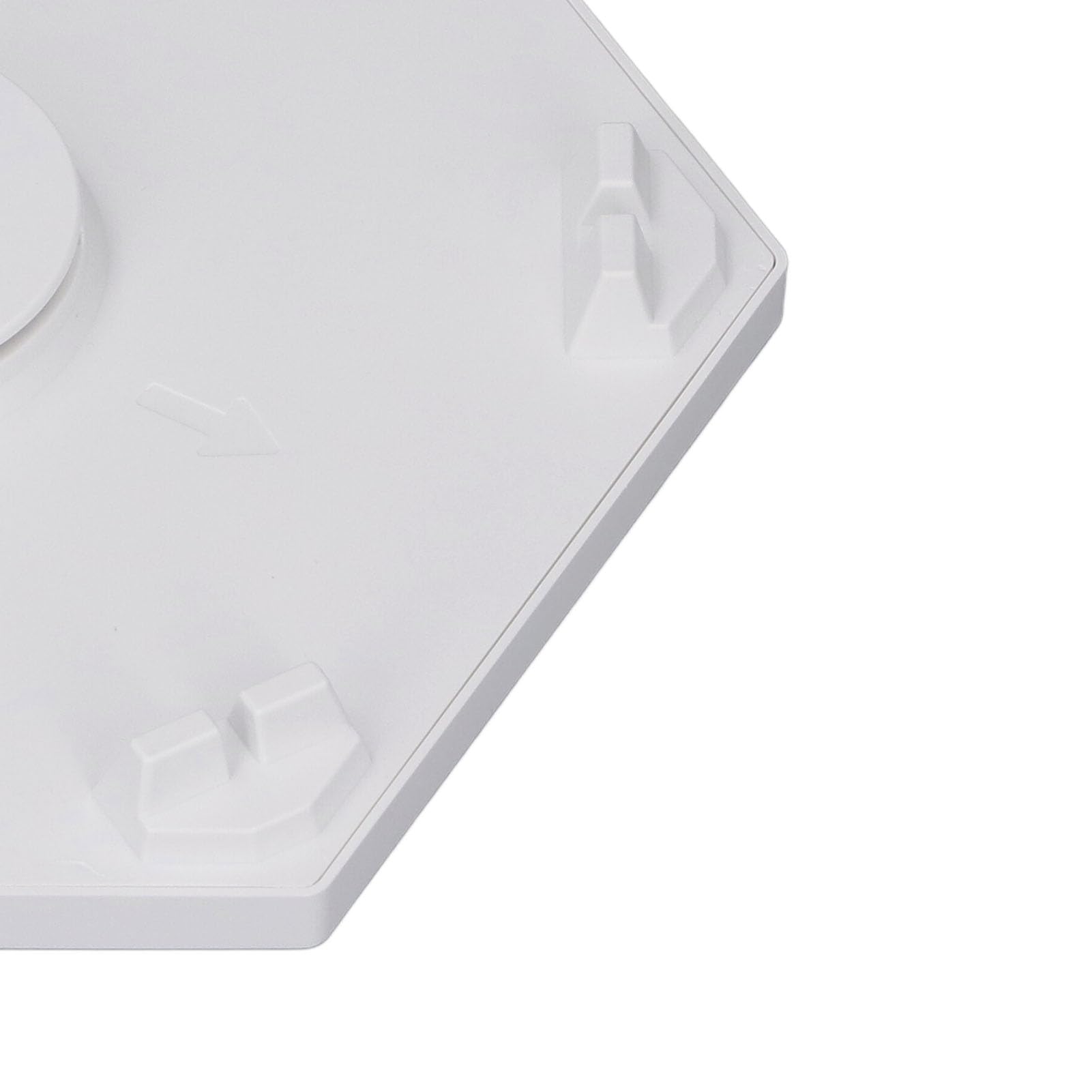 Luces de Pared LED RGB Inteligentes, Luces de Pared LED Hexagonales RGB, Sincronización de Música, 2,4 GHz, Efectos Multicolores para Habitación (Enchufe de la UE)