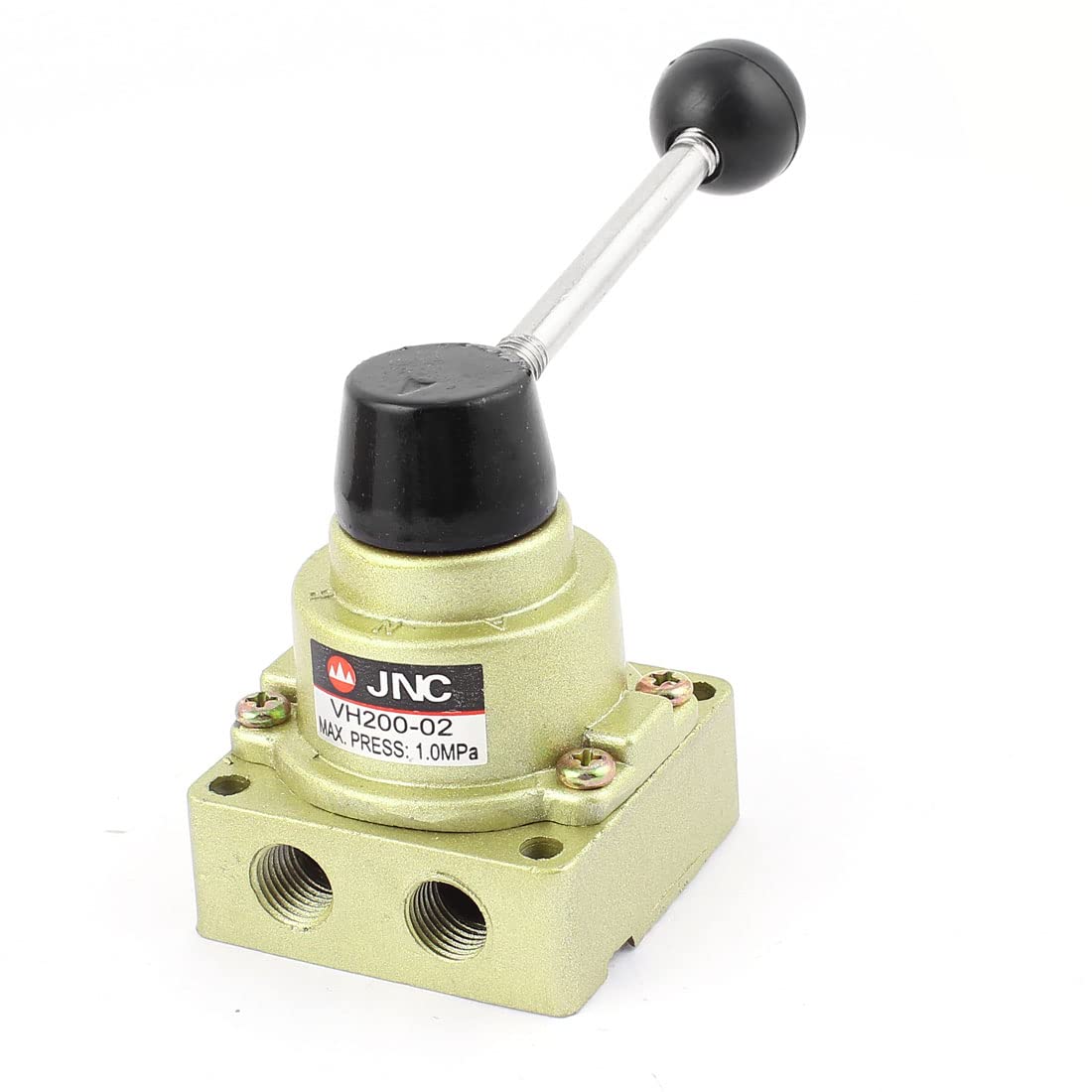 Vanne pneumatique 1/4" PT haute précision à levier manuel
