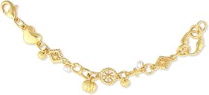 Gold Necklace Extender, 18K Gold Plated, 3-inch