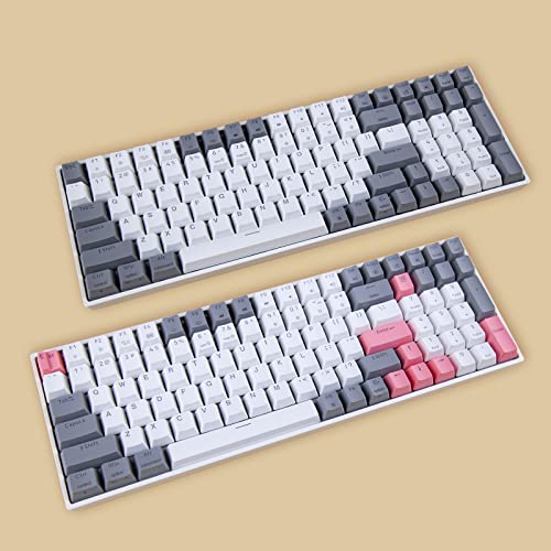 Skyloong Sk96 O-Ring Gasket Optical Mechanical Keyboard Compact Full Size Keyboard Programmable,Wired Hot Swappable Rgb Backlight Keyboard For Computer/Laptop (Gateron Optical Brown Switch) #TOP5