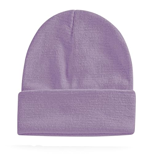 Image of ZOORON Beanie for Men Women Slouchy Winter Beanie Hats Cuffed Skull Caps
