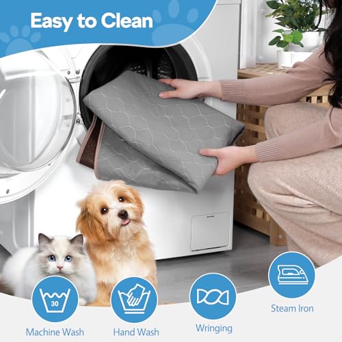 Super Absorbent Washable Pee Pads for Dogs,36×54 Inch- 1 Pack Superior Reusable Puppy Pads Pet Training Pads –100% Waterproof Dog Pee Pad Protects Perfect for Dogs, Cats, Bunny& Senior Super Absorbent Washable Pee Pads for Dogs,36×54 Inch- 1 Pack Superior Reusable Puppy Pads Pet Training Pads –100% Waterproof Dog Pee Pad Protects Perfect for Dogs, Cats, Bunny& Senior