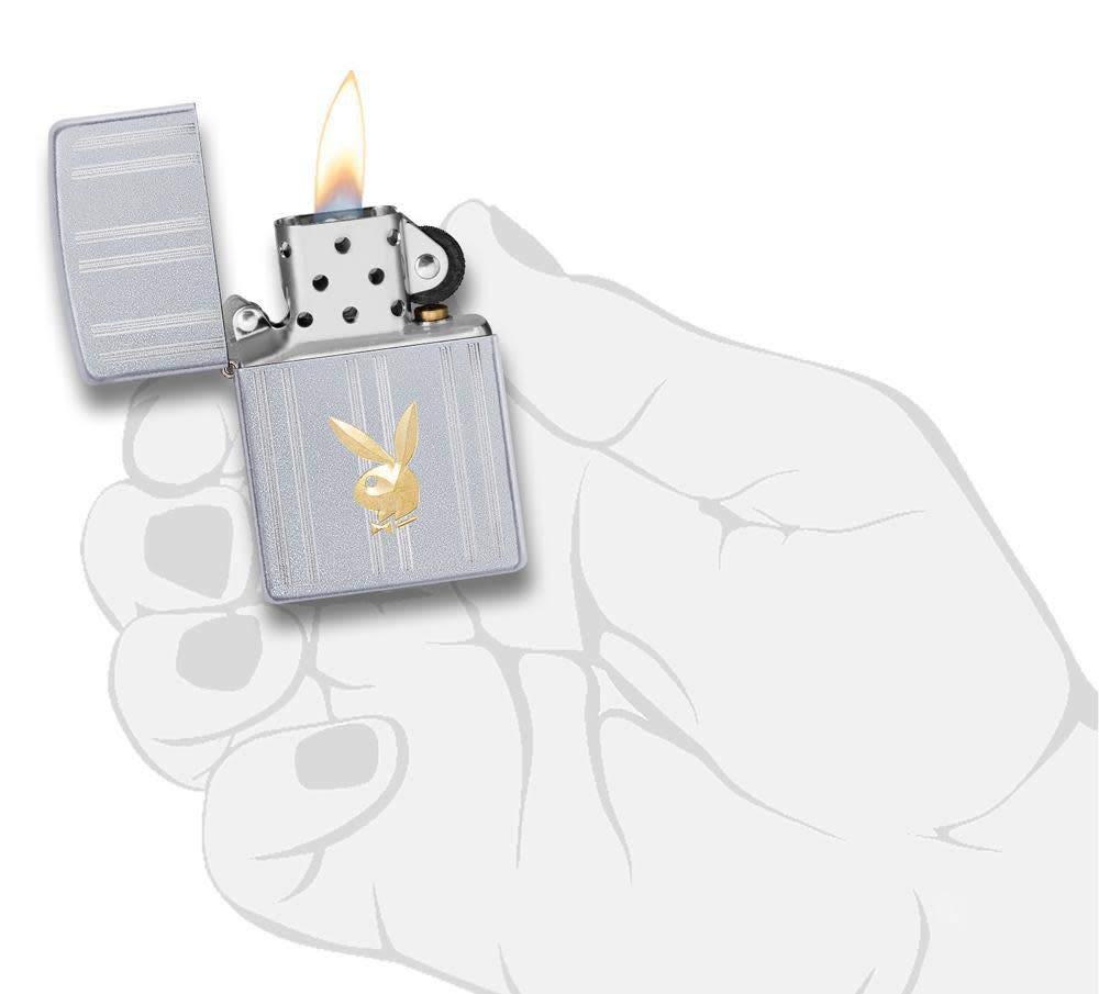 Zippo Sturmfeuerzeug, Chrom, klassischer Stil