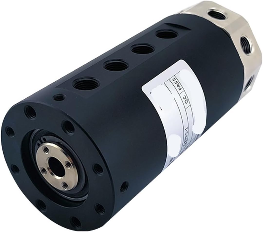 Q8P01-1 Through hole 8mm outer diameter 54mm 8 in 8 out cyclone adapter rotary slip ring connector