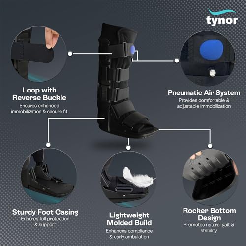 Image of TYNOR Walker Boot Air, Black, Small, 1 Unit
