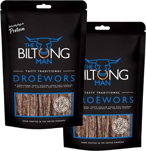 The Biltong Man Traditional Droëwors (Traditional, 500g)