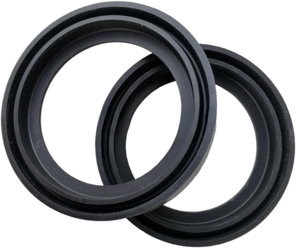 2-piece set of wastewater flange gaskets for sealing the drainage outlet, suitable for urinal accessories 8.8 * 6 * 1.7 cm