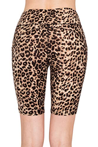 Image of ALWAYS Women's High Waist Bike Shorts - Athletic Workout Tummy Control Stretch Running Yoga Pants