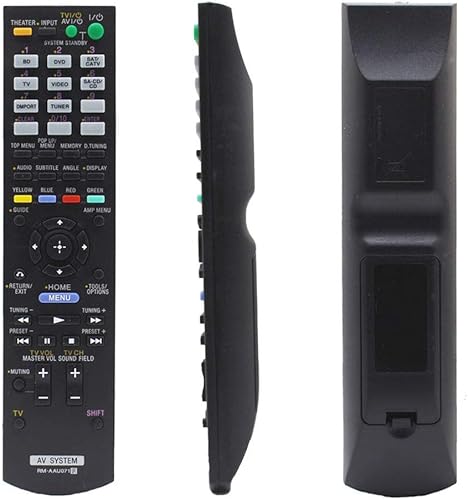 Control remoto reemplazado compatible con Sony STR-DH510 RMAAU071 14876111 STR-DH710 HTSS370HP AudioVideo AV receptor sistema de cine en casa