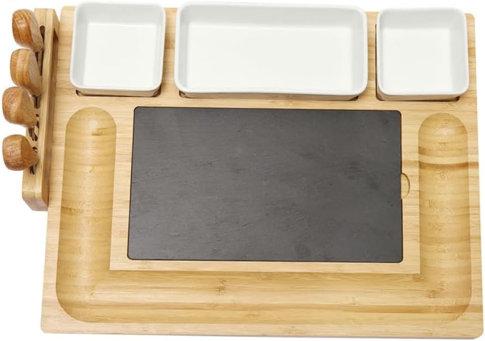 Ciieeo Cheese Board Cutting Board Home Charcuterie Cheese Chopping Accessories Stain-resistant and Easy to Clean