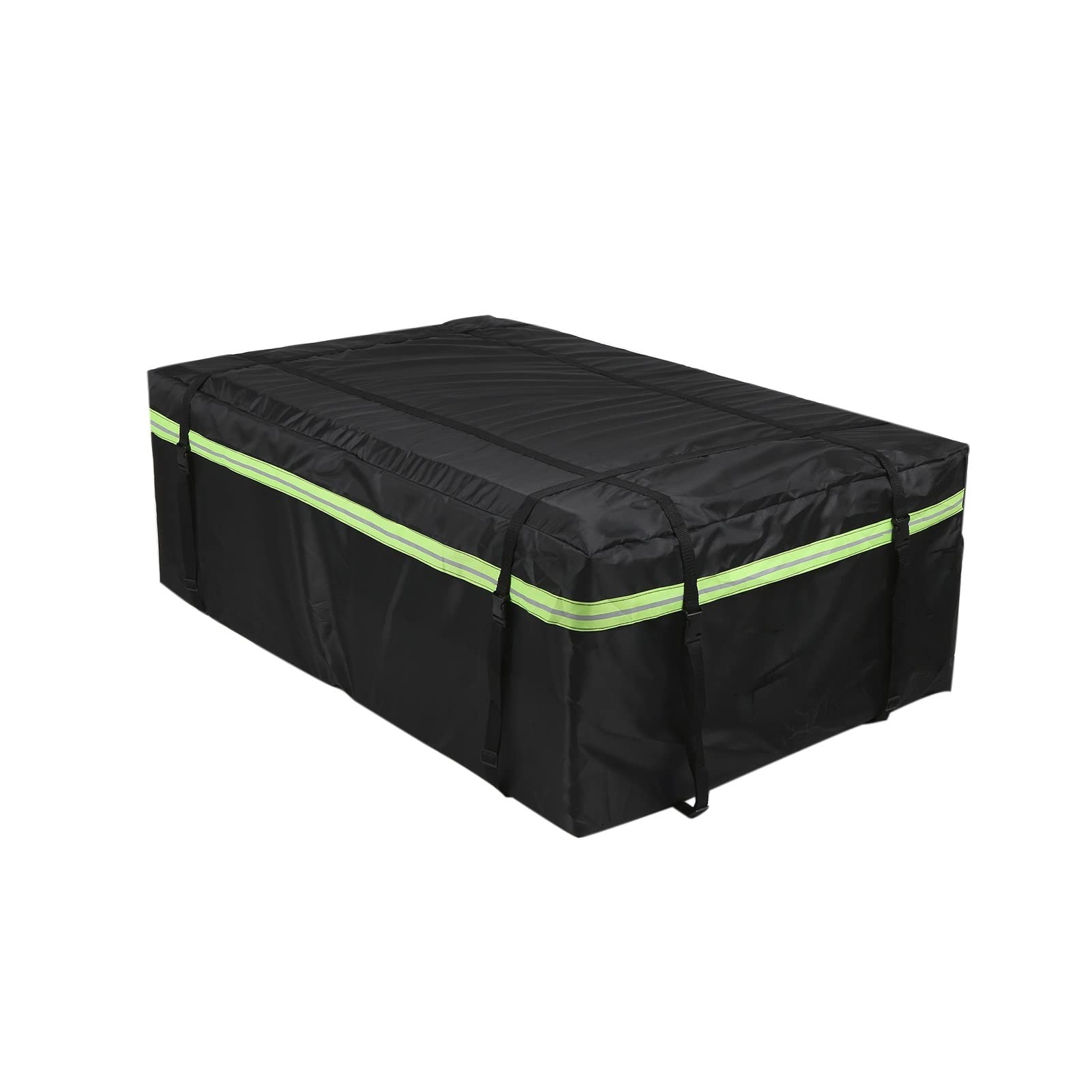 Box Auto Borsa da carico impermeabile Carro del tetto dell'automobile della carreggiata di con la striscia riflettente notte universale bagaglio sacchetto cubetto cubo(135X80X45cm)