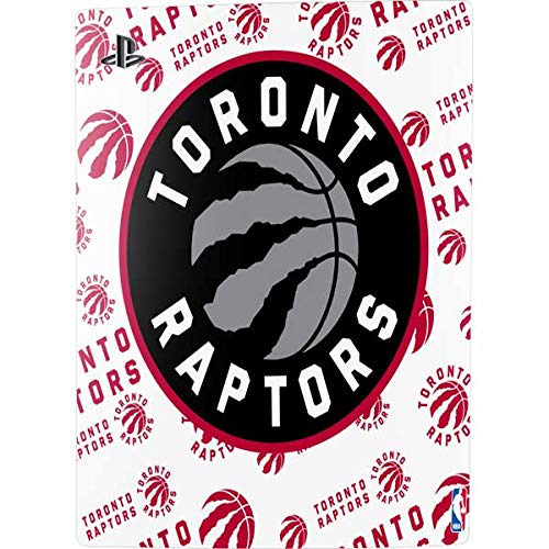Skinit Decal Gaming Skin Compatible with PS5 Console - Officially Licensed NBA Toronto Raptors Logo Blast Design
