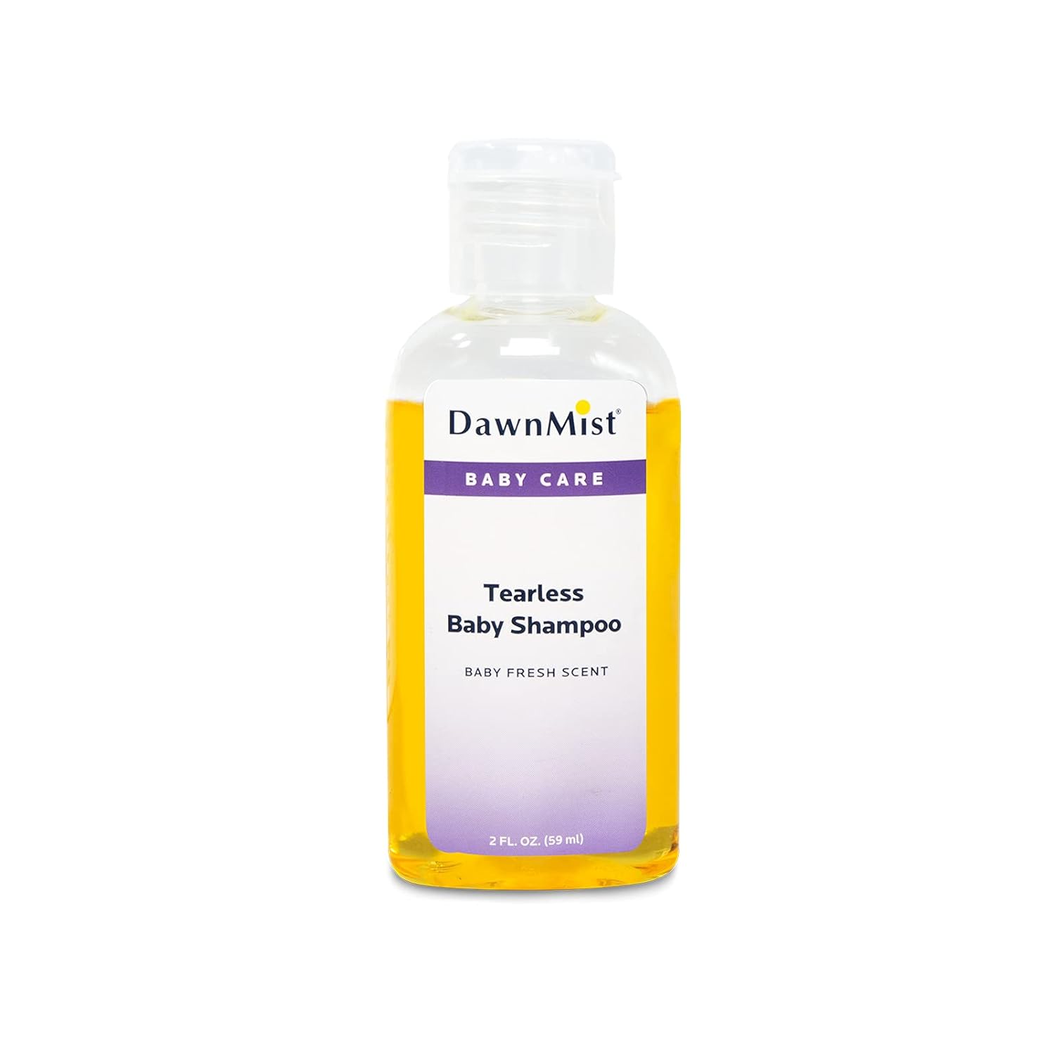 Dukal Dawn Mist Tearless Baby Shampoo with Dispensing Cap, 2 oz. Bottle (Pack of 144)