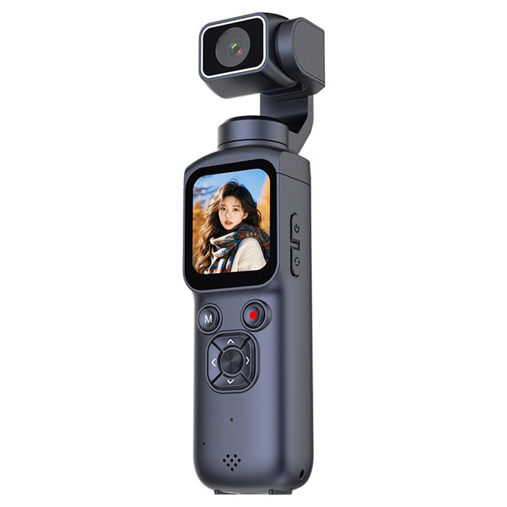 Kamera sportowa 4K z obsługą WiFi, 4,37 cm, ekran IPS, pilot zdalnego sterowania, rejestrator wideo DV, 64 MP, do vloga, do jazdy na rowerze i motocyklu