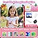 JPVERLY Kids Instant Print Camera - Christmas Birthday Gift for Boys and Girls Ages 3-12, Kids Digital Camera Toys with 1080P HD Video, 32GB Card (Pink Pro)