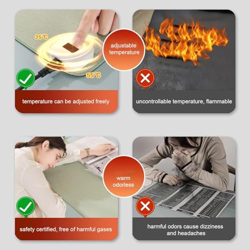 Tapis de clavier chauffant idéal pour le travail en hiver - 5