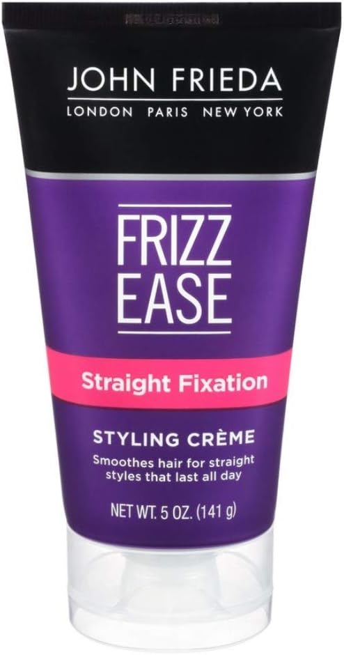 John Frieda Frizz-Ease Straight Fixation Styling Creme - 5 oz - 2 pk