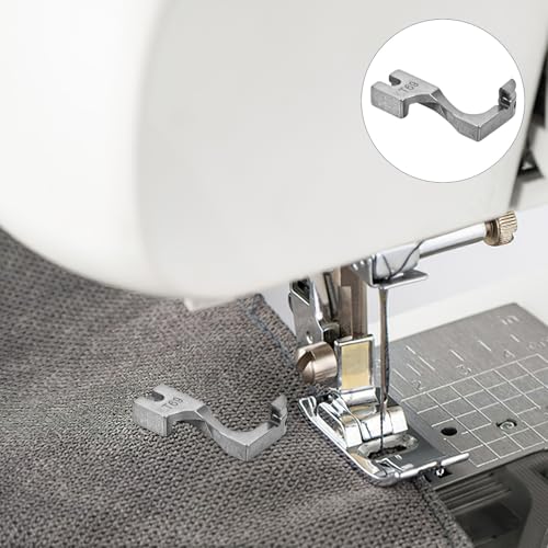 2pcs Universal Pie Prensatelas Ajustable para Cremallera miniatura 7