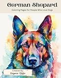  German Shepard: Coloring Pages for People Who Love Dogs