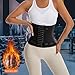CATHATRR High Elasticity Waist Trainer Fitness Belt Trimmer for Sauna and Gym Workouts with Breathable Fabric Feature