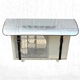 Generisch Klimagerat Haube | Sonnenschutz | Klimaanlage Abdeckung Ausseneinheit | 1er Pack Robustes Material Elastische Seile Befestigung | Schützt Vor Regen Hagel Laub Staub Dach Unterstand Belüftet