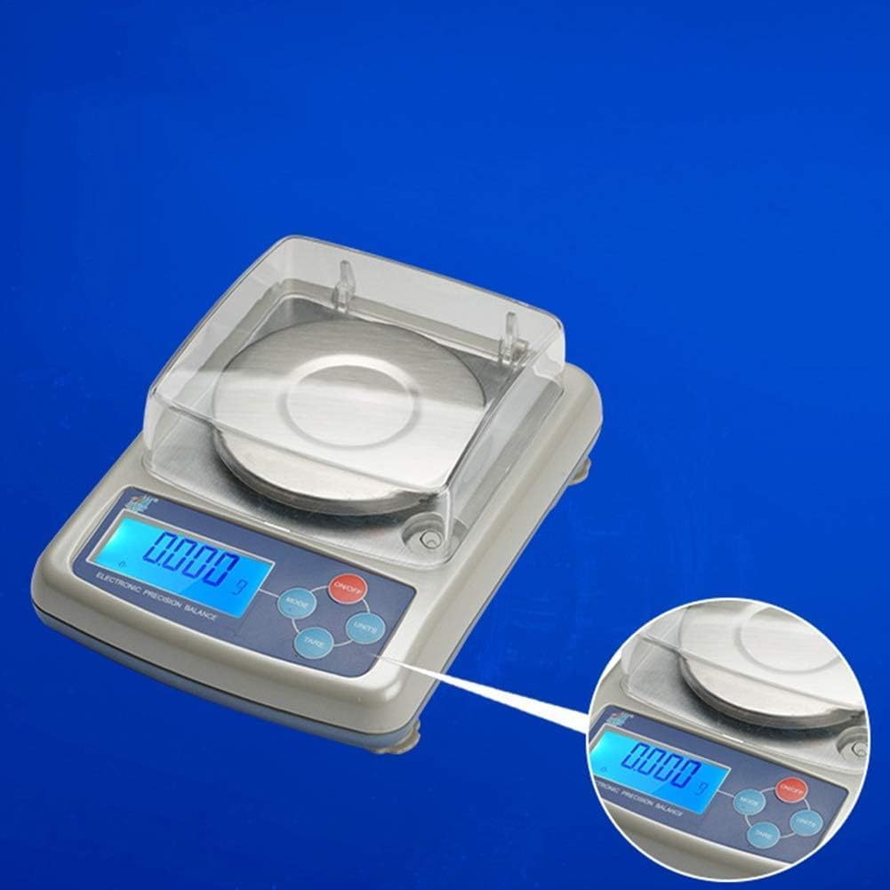 Báscula electrónica de Cocina, báscula Digital de precisión de 0,01 g, balanza de Laboratorio con Plataforma de conteo, báscula para joyería, báscula Digital portátil (50 g/0,001 g)