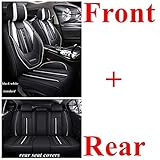 Einfach zu installieren und zu reinigen: Einfache und schnelle Installation mit robustem Zubehör. Dreifache Demontage und Rückfahrt, kann je nach Fahrzeuggröße skaliert werden, verbessert die Passform des Sitzkissens und ist nicht leicht zu schieben, keine Berufserfahrung erforderlich. Flecken können leicht mit einem feuchten Handtuch oder Wasser entfernt werden