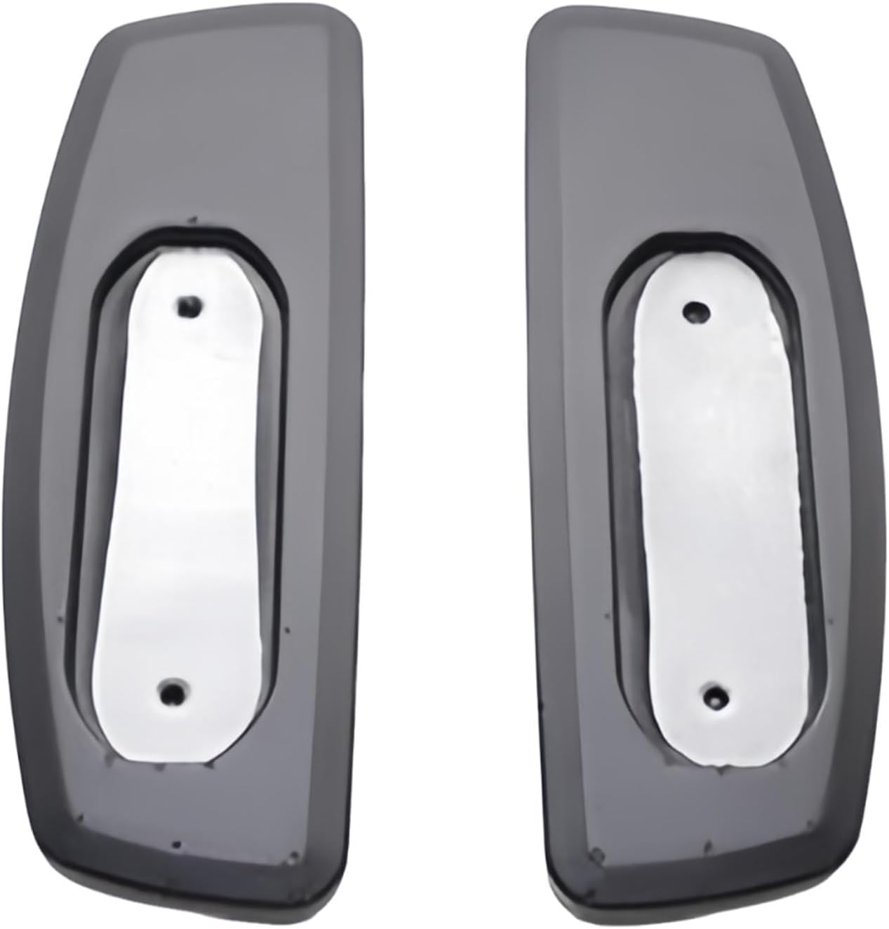 Office Chair Armrest Pads (2-Pack) - High-Strength PU Replacement Cushions, 9.45x3.35 inch, for Home & Office