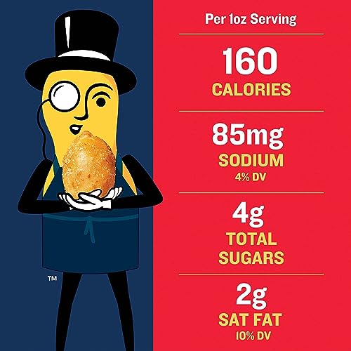 image for PLANTERS Honey Roasted Peanuts, Dry Roasted Peanuts, Party Snack, Plan