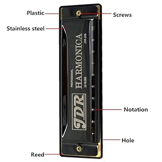 Harmonica Clé 10 orifices orgue harpe instrument professionnel C Tone Blues gaita harmonica avec cas Puzzle enfants - Les Beatles, Paul McCartney, John Lennon, RIngo Starr, George Harrison Harmonica Clé 10 orifices orgue harpe instrument professionnel C Tone Blues gaita harmonica avec cas Puzzle enfants – Image 3
