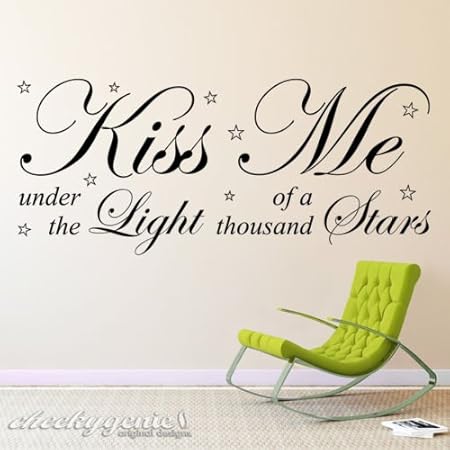 Windsor Designers Ed Sheeran Thinking Out Loud Song Lyrics Quote Vinyl Wall Art Sticker Decal -Medium -SIZE 90cm x 45cm (36" x 18") -Black