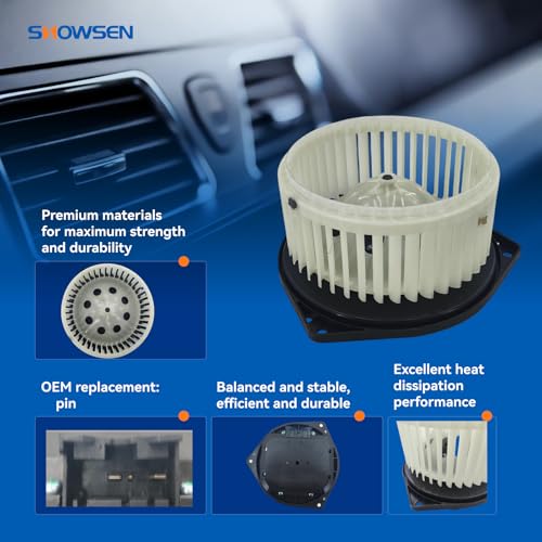 Image of SHOWSEN 700193 HVAC AC Heater Blower Motor with Fan for 03-12 Infiniti FX35