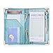 Sonic Server Dazzling Glitter Server Book and Waiter Waitress Organizer for Waitstaff | Aqua Turquoise Bling | 10 Pockets Holds Guest Checks, Money, Receipts, Order Pad with Pen Holder Loop