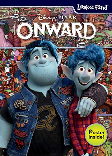 Disney Pixar Onward - Look and Find Activity Book with Bonus Poster - PI Kids Disney Pixar Onward - Look and Find Activity Book with Bonus Poster - PI Kids