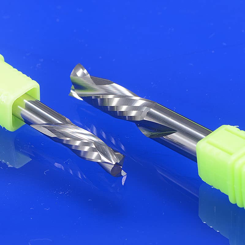 Fraise à spirale à compression anti-éclat pour machine CNC de découpe bois - 6