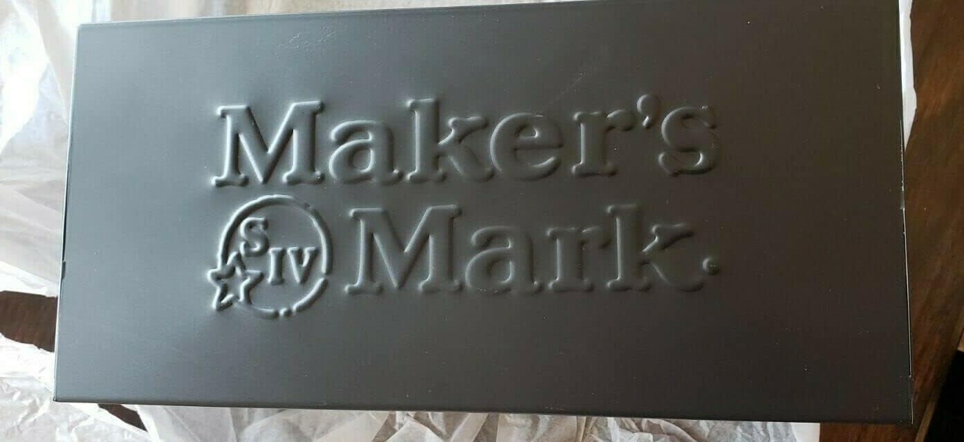 Maker's Mark Cocktail Napkin Holder Caddy Bar Decor