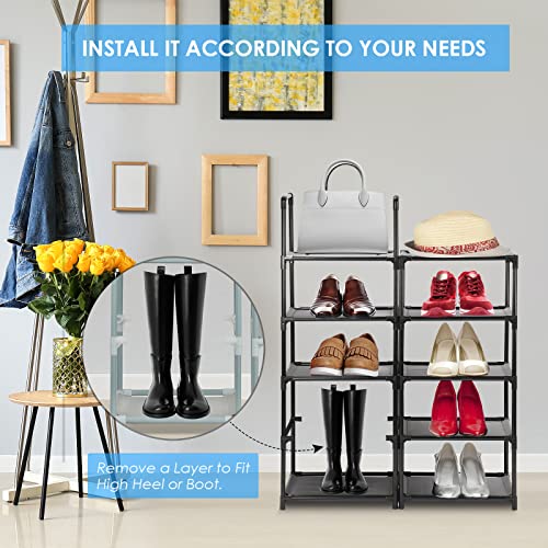 Perome Scarpiera piccola a 10 ripiani, scarpiera