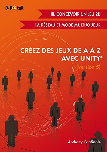 Créez des jeux de A à Z avec Unity (version 5) : III. Concevoir un jeu 2D + IV. Réseau et mode multijoueur)