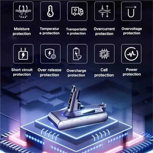 Batería para Dyson V8 soluciona el apagado rápido de su aspiradora sin cables 7