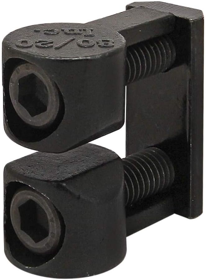 80/20 Inc., 3095, 15 Series Black 5/16-18 Short Double Anchor Fastener (2 Pack)