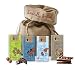 iChoc Vegan chocolate by The Yummy Palette | iChoc vegan milk chocolate in Basically British Sack (Regular)