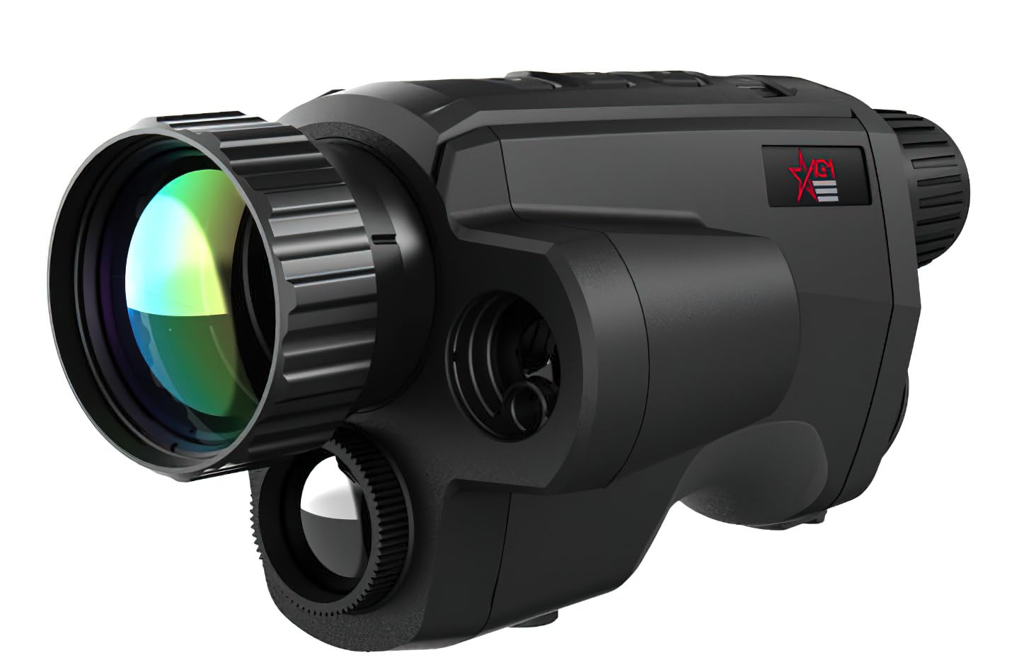 AGM Global Vision Fuzion Thermal Imaging Monocular Perfect for Night Hunting, High Sensitivity Thermal Monocular with Fusion Vision Heat Vision Ir Infrared Hunting monocular